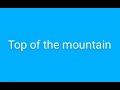 Richie BONES - Top of the mountain ( Mini official music audio )
