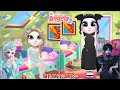 My Talking Angela’m 2 || Frozen Angel ❄️ vS Wednesday Devil 🖤 || Cosplay