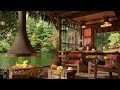 Ambient Jazz Music For Coffee Shop 4K🍁Piano Jazz Music for Relaxing, Studying and Working