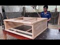 Newest Sturdy Shoe Cabinet Model // Amazing Efficient Woodworking Techniques - Robert Madison