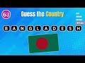 Guess The Countries By letters 🌍 Country Quiz 🤔🗺️