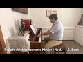 Sonata in F Major (Haydn) and Prelude in C (Bach)