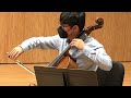 CMNW SF22 Masterclass with Zlatomir Fung | Schumann Adagio and Allegro, Op. 70 (Cello and Piano)