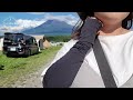 Camping with a view of Mt.Fuji! in Japan! [Fumotoppara] SUZUKI/motorbike touring