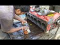 rebuilding seized 6 cylinder diesel engine| full engine fitting| ashok Leyland engine