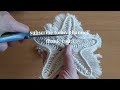 DIY macrame starfish tutorial, macrame sea star, summer nautical boho decor, easy brand new pattern