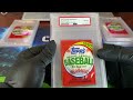 PSA Reveal 1982 Topps Wax Packs Part 1 Many 1st Graded!