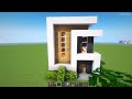 Minecraft : How To Build a Small Modern House Tutorial (#30) (Minecraft House Tutorial)
