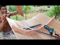 Cara membuat perahu kayu buat mancing