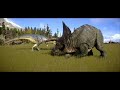CARNIVORE AND HERBIVORE DINOSAURS BATTLE ROYALE  - Jurassic World Evolution 2