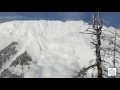 Large avalanche experiment of SLF in Valais (Switzerland), January 2016