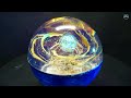 Sphere Resin art, [ space in the sphere ], Epoxy resin. 3D Resin Art. DIY