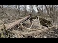 Building a Reed Shelter Waterproof | Bushcraft in the Secret Place Warm and Cozy Construction House