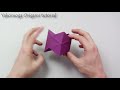 Origami Flexagon EASY (Moving Flexagon) IN ENGLISH - Yakomoga Easy Origami tutorial