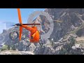 SPIDER-MAN & BIG HULK WITH HELICOPTER & SUPERHEROES HELICOPTERS CHALLENGE - GTA V Mods