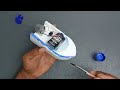 How to Make a Boat | Simple 9v Battery Foam Boat - Science Project