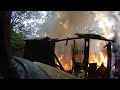 SSFR - Fully Engulfed Structure Fire *Helmet Cam*