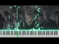 Attack on Titan All Openings 1-7 Piano Cover [FREE MIDI]