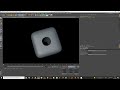 Cinema 4D. How to model a perfect hole into a cube in 1 minute