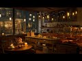 4K Cozy Coffee Shop ☕ with Piano Jazz Music for Relaxing, Studying and Working