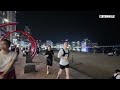 Gwangalli summer night walk | Busan is a great city for walking | KOREA | 4K | 광안리 밤 산책 | 해변영화관