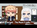 SAME VOICE ACTOR!! || V - MURDER DRONES || THE PRINCIPAL - THE MUSIC FREAKS ||
