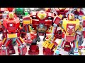 All LEGO Iron Man Mechs Comparison (2015-2023) Playscale versions