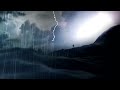 ⚡ Intense Stormy Night to Sleep Instantly  Strong Thunderstorm, Relaxing Rain, Thunder & Lighning