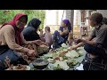 BIKIN BOROS NASI.. MASAK BEBEK UNGKEP, SAMBEL PEDAAS, LALAP PETE, Papajar Bareng Pak Tukang