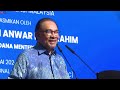 Ucapan Anwar Ibrahim diMajlis Perasmian Sambutan 100 Tahun Jabatan Insolvensi Malaysia