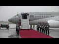 Dutch King flies the plane to state visit in Germany