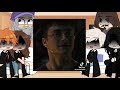 Harry Potter Characters react to him ||little bit of Angst|| Slight Drarry|| Bad Dumbledore||