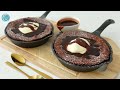Deep Dish Skillet Chocolate Fudge Brownies!