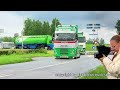 Truckshow Nederhemert 2024 with Scania V8, L6, DAF & Volvo open pipes sound