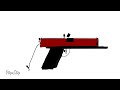 how to shoot giant gun with three of your friends #shorts #animation
