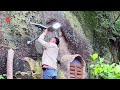 DIG a hole & BUILD a house Full | Crazy Guy Dig & Build a Stunning House in the Mountains