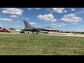 WIANG F-16 taxiing to Boeing Plaza