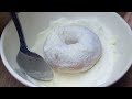 Donat Susu Dancow Empuk Dan Lembut Anti Bantet | Powdered Milk Sugar Donuts