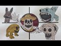 Zoonomaly New Coloring Pages / How To Color Monsters from Zoonomaly 2 / How To Draw / NCS Music #3