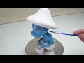 Smurf Cat Captured /How To Make Smurf Cat Diorama / Polymer Clay