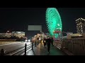Yokohama Night walk  [4K]