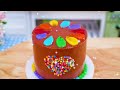 Cutest Unicorn Ice Cream 😍 Amazing Miniature Rainbow Ice Cream Recipe Decorating 🌈 Mini Cakes Making