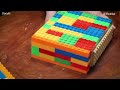Lego In Real Life 5 Episodes - Chocolate Cake / Stop Motion Cooking ＆ ASMR