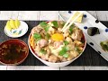 Oyakodon, Japanese Chicken and Egg over Rice: a 3-day marvel or 10-minute wonder/ASMR/マキシマム旨み親子丼！
