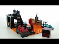 LEGO Minecraft 21185 The Nether Bastion Speed Build