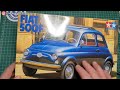 Fiat 500f Unboxing - New 1/24 Tamiya model kit re-release