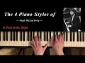 The 4 Piano Styles of Paul McCartney