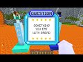 Long Answers KILL YOU in Minecraft!