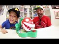 Father Vs Son PLAY PIRANHA ATTACK! / Mario & Luigi Time
