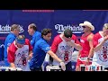full MEN'S Nathan’s HOT DOG Eating CONTEST 2024 🌭 Patrick Bertoletti Wins with Personal Record